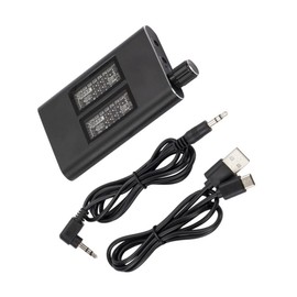 TEHAUX HiFi Portable Headphone Amplifier with Adjustable Bass Aux Connection Compact Design for Enhanced Audio Quality and Noise Reduction for Music Players Go Use