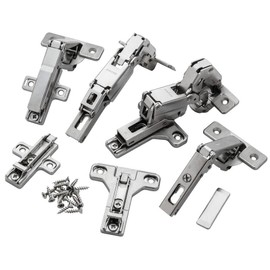 3/4" Overlay, Salice® Face Frame Hinge for Pie-Corner Cabinet