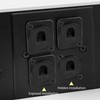 QIANRENON RJ11/RJ9 4P4C Panel Mount Feed-Through Connector CAT3 RJ9 Female-to-Female