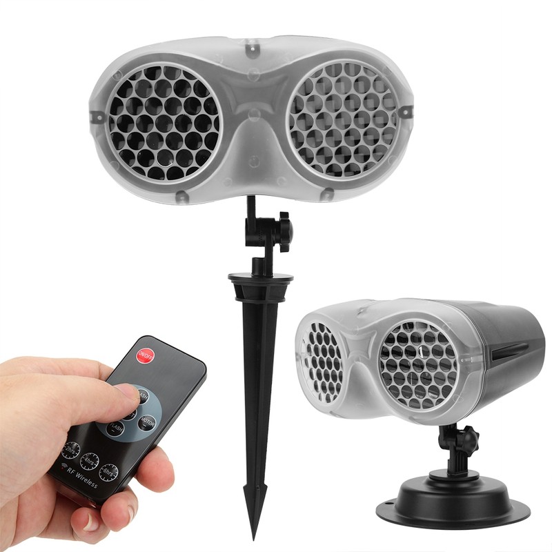 Snowflake Projection Light Waterproof Remote Control Light 100‑240V Lighting Supplies