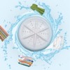 Washing Machine Portable Ultrasonic Washer Laundry Supplies for Travel Business