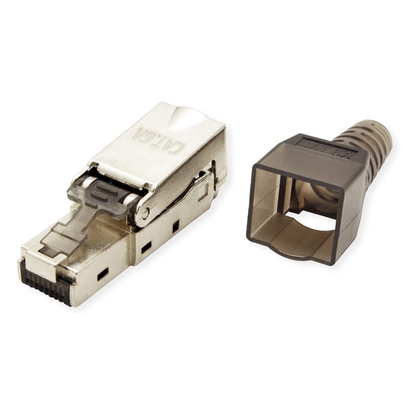 VALUE Field-mountable RJ-45 plug CAT.6A (Class EA), STP