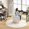 Overbed Table with Wheels, Height Adjustable, Recliner Table with Charging