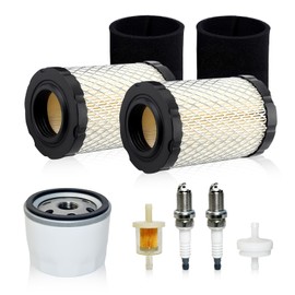 Air & Oil Filter Tune Up Kit for Husqvarna YTH22V46 YTH18542 YTH24V48 YTA18542 YTA22V46 YTA24V48 YTH2348 YTH24V54 Z246 Z254 Lawn Mower, 17.5hp 19.5hp 20hp 21hp Engine.