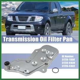 Motoforti 1 Pcs 31728-11X00 31728-41X00 31728-41X02 Transmission Filter Oil Pan for Nissan Xterra 3.3L 2000-2004 Long-Lasting