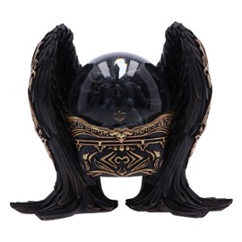 Nemesis Now Baphomet Antiquity Snow Globe 22.5cm, Resin & Glass, Baphomet Antiquity Snow Globe, Glass Globe, Cast in The Finest Resin, Expertly Hand-Painted, Black