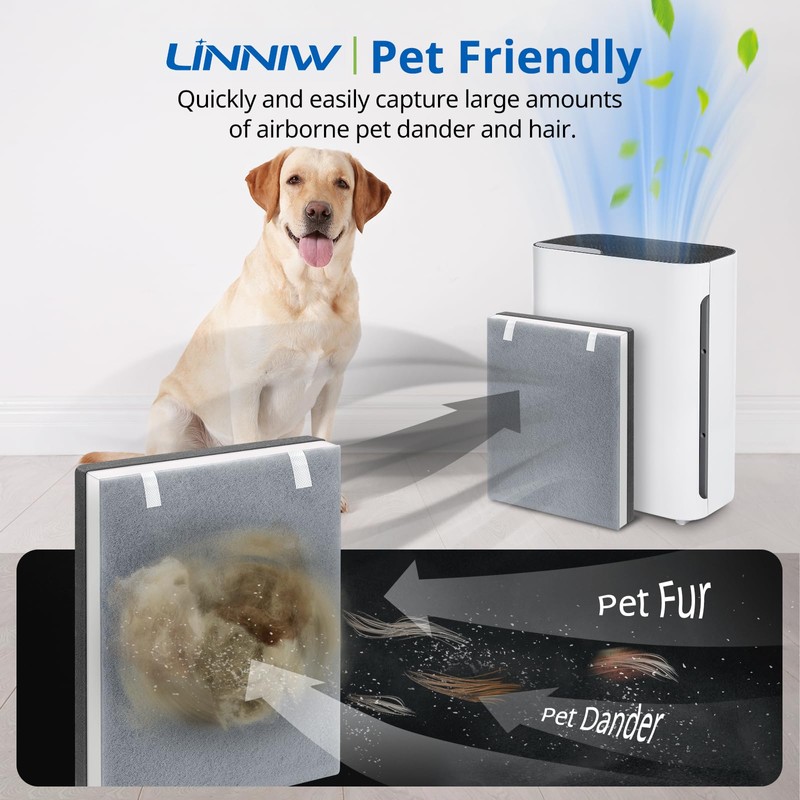 2 Pack Vital 100 HEPA Replacement Filter Compatible with LEVOIT