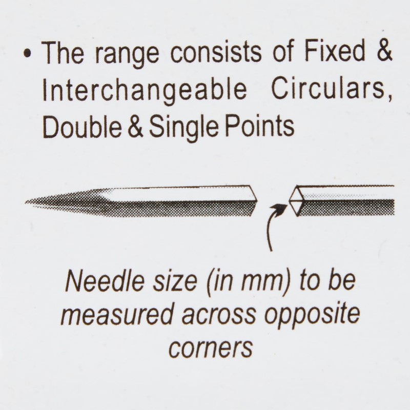 KnitPro KP12342 4.5 mm Nova Cubics Interchangeable Special Circular Needles,