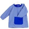 Klotzz children's painting apron for kindergarten. Checked Craft Coat Baby