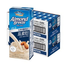 Almond Breeze 매일유업 아몬드브리즈 뉴트리플러스 프로틴 190ml 48팩 Maeil Dairies Almond Breeze Nutri Plus Protein 190ml 48-pack