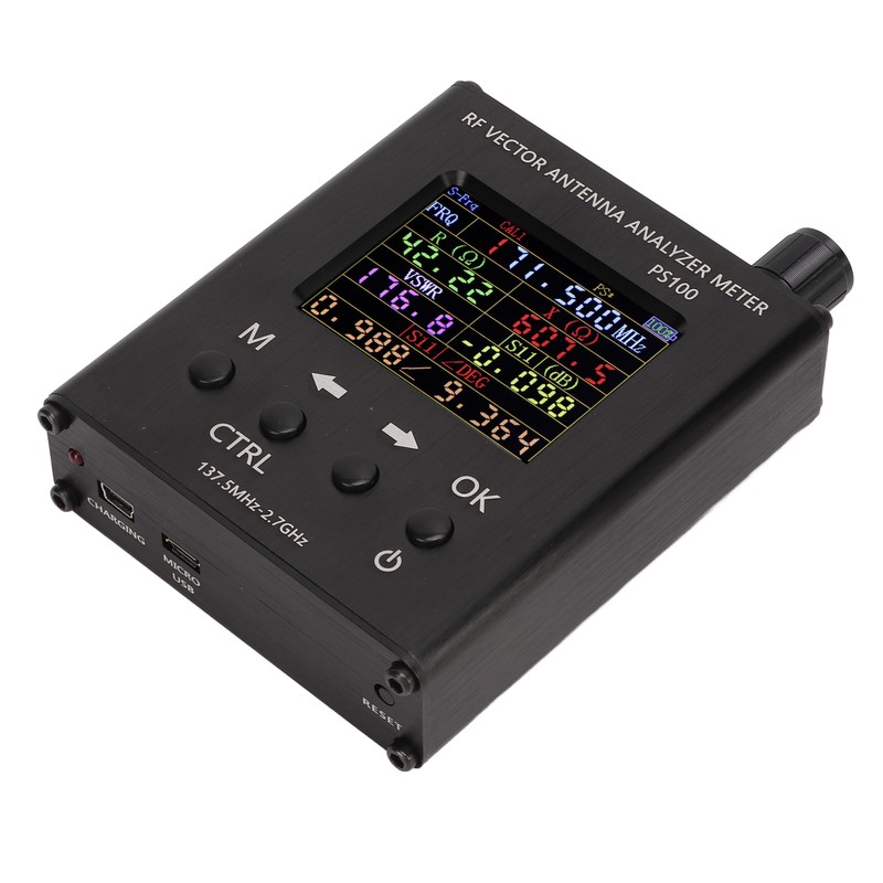 RF Antenna Analyzer 137.5MHz To 2.7GHz UV Impedance Reactance SWR