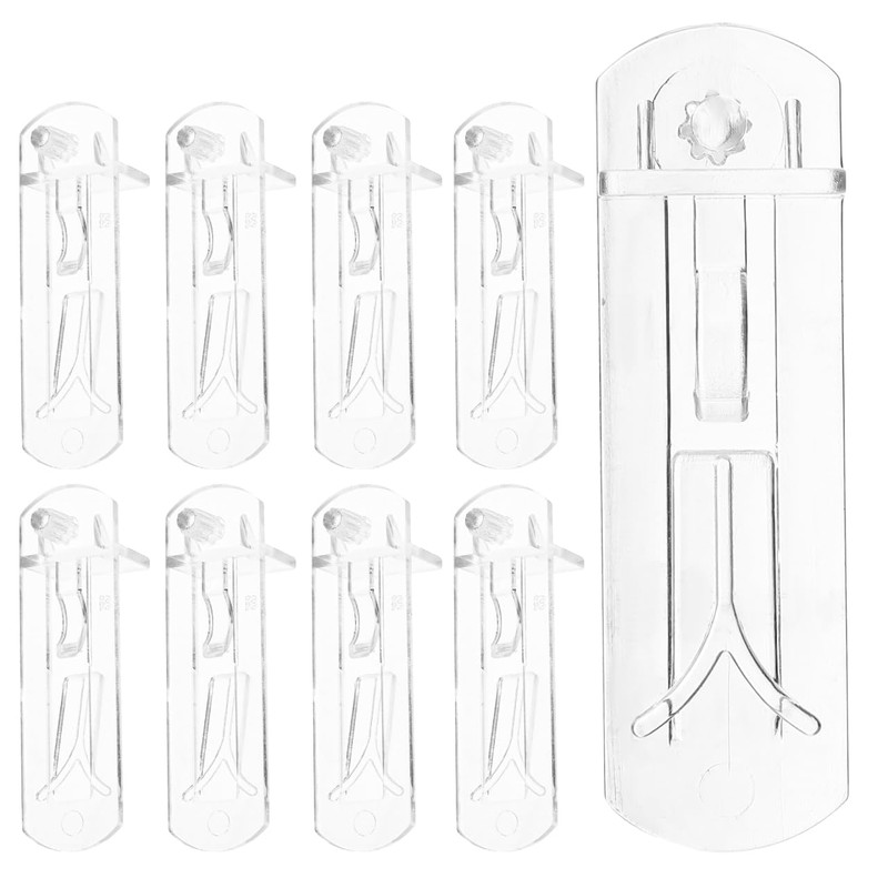 iplusmile Heavy Duty Plastic Shelf Support Pegs 20Pcs 8Mm Self-Locking