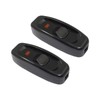 Coufce 2 Pcs 10A 250V Inline On/Off Switch, Black Light