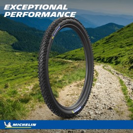 Michelin Force AM2 Competition Line Front or Rear Mountain Bike Tire for Hard, Dry and Mixed Terrain, Gum-X Technology, 27.5 x 2.40 inch