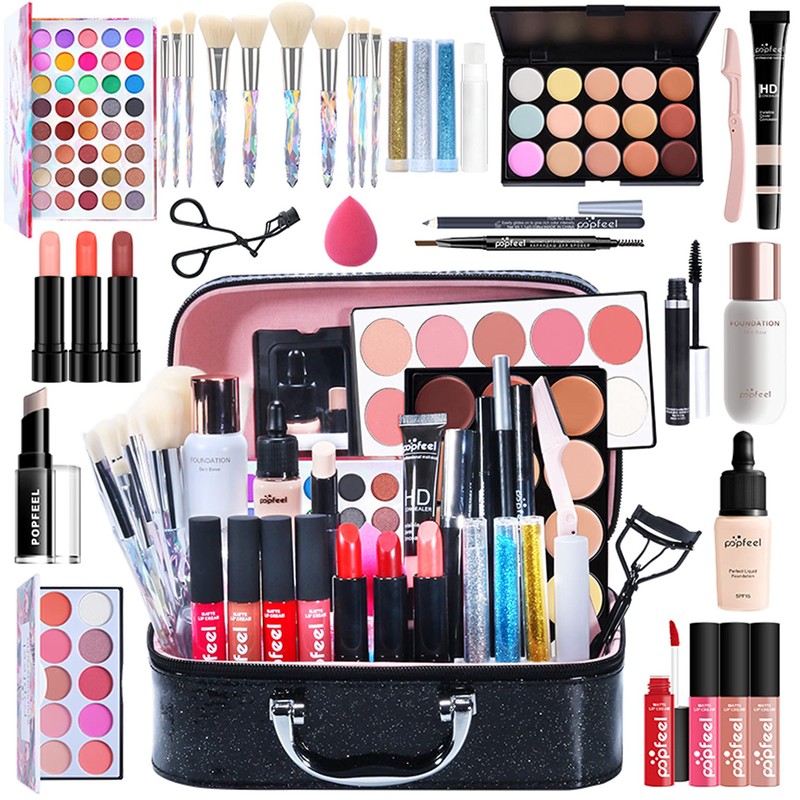 Pure Vie Set De Maquillaje Navideño Todo En Uno Paquete