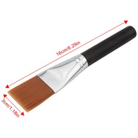 FMHXG 2PCS Ebony Brush Flat Brush Brush Sandalwood Teapot Sweep Brush Tea Ceremony Tea Accessories Length 6.7 inches Guitar Cleaning Brush High End Brush Musical Instrument Cleaning Tools