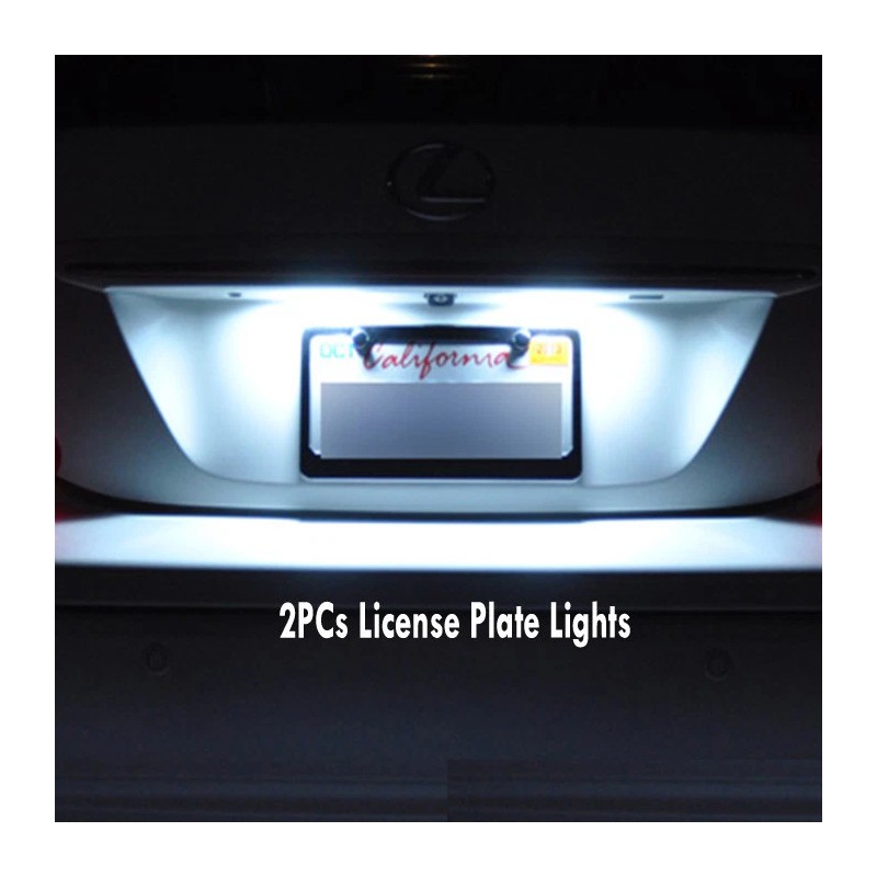 Mr. Brighton 18Pc Super White Car Interior LED Light Bulb