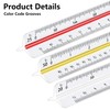 Utoolmart Architectural Scale Ruler and Engineer Scale Ruler Set Engraved