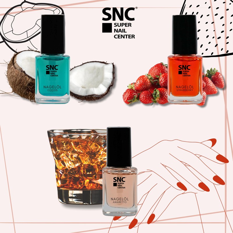 SNC Supra Nail Oil Set 6 x 12 ml -