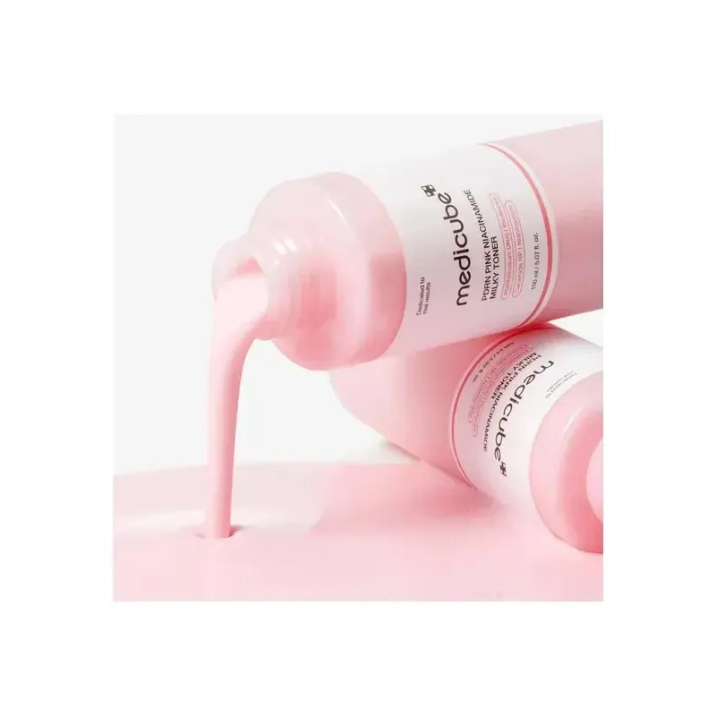 Tónico Lechoso De Niacinamida Rosa Medicube Pdrn - 150ml