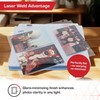 BCW Laserweld 3-Pocket 4x6 Photo Sleeves for 3 Ring Binder