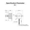 K1/K1C Extruder, Upgrade High Speed Extrusion Kit Dual Gear Feeding