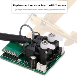 A160.0013 Wltoys XK A160 RC Airplane Receiver Board with 2 Servos Aircraft Spare Part Glider Accessories