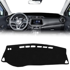 Dashboard Cover Fits for Nissan Kicks P15 2016 2017 2018 2019 2020 2021 2022 2023 2024, Sunshade Mat Dashmat Accessories, Car Dashboard Instrument Carpet, Dash Sun Pad Protector