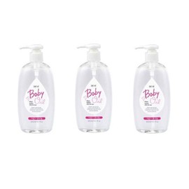 Kumano Oil Dib Baby Oil, 10.1 fl oz (300 ml) x 3 Packs