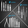 Manicure Set, 18-Piece Nail Scissors Set, Pedicure Set, Manicure Set,