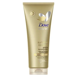 Dove Summer Revived Light to Medium Self Tan Lotion 1 Gradual Tan Lotion For Sun-Kissed Skin Tanning Lotion For All Skin Types 200 ml