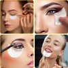 Pack of 100 eyeshadow protector pads, eye shadow stencils, eyelid