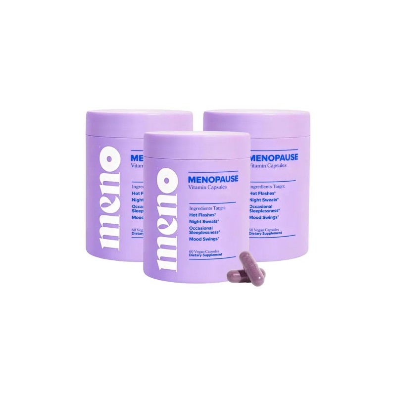 Meno Menopausia Vitaminas 2000mg 60caps 3pcs