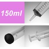 2 Pack 150ml Large Syringes Big Syringes, Large Garden Syringe