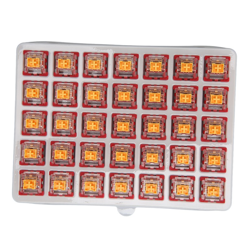 35 Pcs Mechanical Keyboard Switch Linear Dustproof Mute Long Service