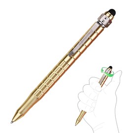 SMOOTHERPRO Stylus Fidget Spinner Bolt Action Pen Compatible with Parker Refill Stress Relief Smooth Bearing Creative Gadget EDC for Office School Gold(FSA01G)