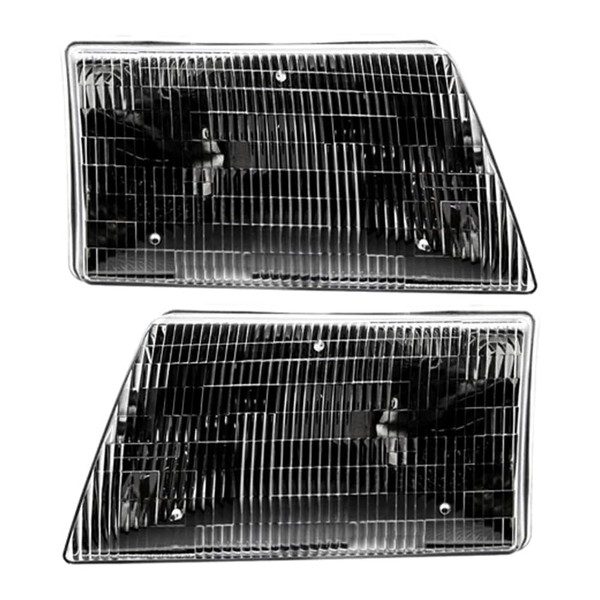 RAREELECTRICAL New Pair Of Headlights Compatible With Mazda B2500 B3000