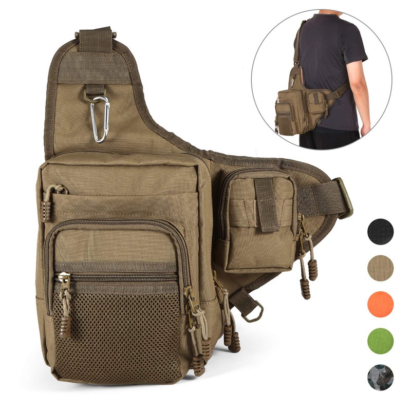 Lixada 32 x 39 x 12 cm Fishing Bag, Waterproof,