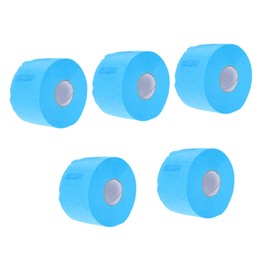 BIUDECO 5rolls Hair Cutting Neck Strips Barber Neck Collar One-use Salon Supply Paper