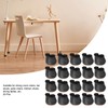 20 Pcs Chair Leg Floor Protectors Silicone Anti Slip Abrasion