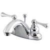 Kingston Brass KB7641BL English Country 4-Inch Centerset Lavatory Faucet with