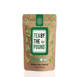 Purple Tea from Kenya 1lb (453 Grams)| Natural | More Antioxidants than Green or Black Teas | Low Caffeine | Natural Health & Wellness Support in a Rich | Premium | Sustainable | non-GMO