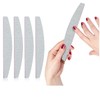 Professional nail file 100 180 grit Double-sided gray washable 10-piece