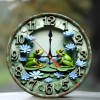 Emotional Connection 25x25cm Wooden Clock Functional and Meaningfulsheet size: 25*25cm/9.843*9.843inch,