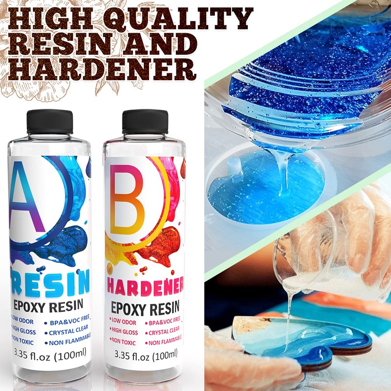 Alloytop Cup Turner Kit with Epoxy Resin kit for Beginner
