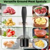 2PCS Mince Masher, Meat Masher Utensil, 28 x 6 cm