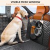 Dog Car Seat Cover for Back Seat, Hard Bottom Back
