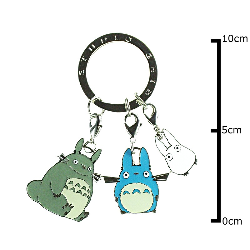 My Neighbor Totoro Key Chain, 3 Row Totoro JH-11