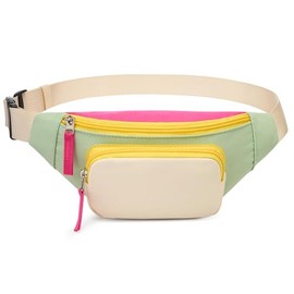 cotmcor Kids Fanny Pack for Girls, Cute Waist Bag, Unicorn Pink
