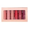 Matte Hexagonal Conjunto De Lápiz Labial Impermeable A